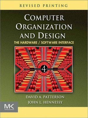 cover image of Computer Organization and Design